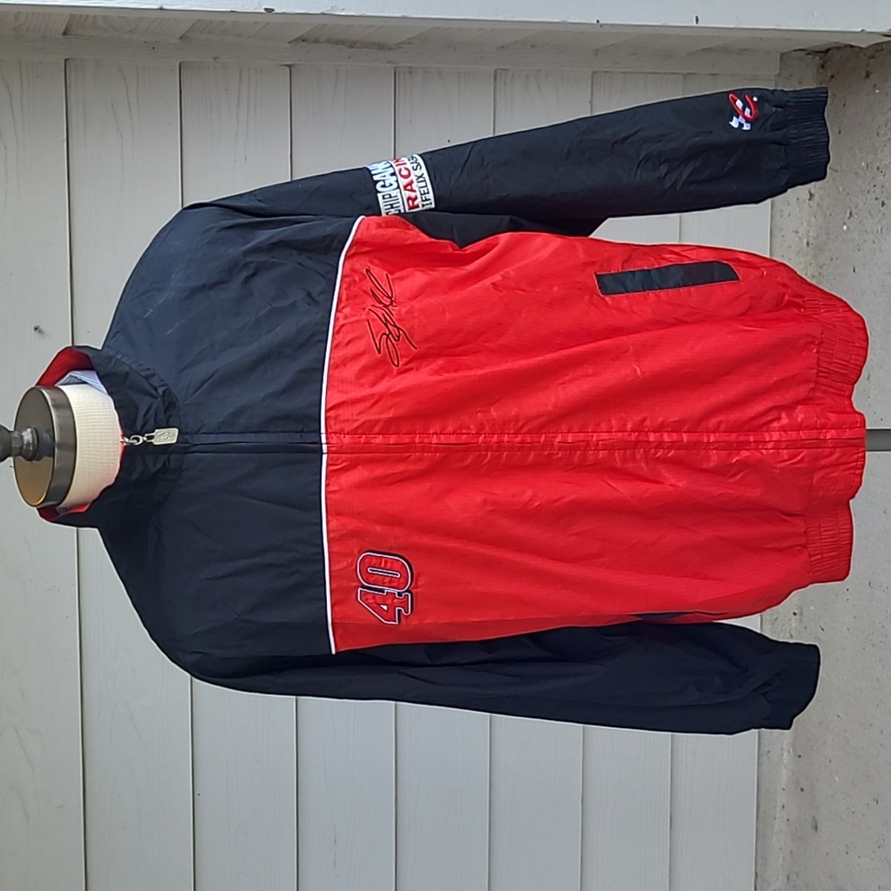 STERLING MARLIN Chase Authentics Coors‎ Red Windbreaker XL Mens Jacket VTG Y2K